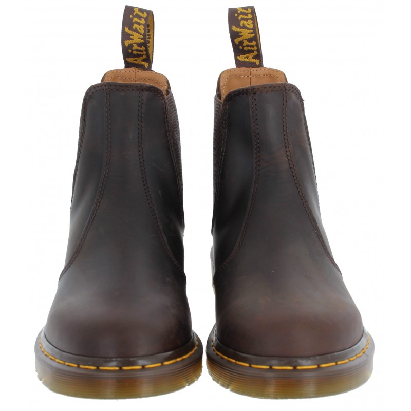 Dr Martens 2976 Chelsea Boots in dark brown leather